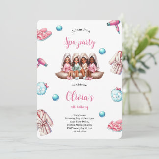 GIRL SPA PARTY-INBJUDAN INBJUDNINGAR