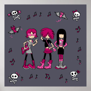 Girl sten poster