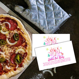 Girl Strike Up Bowling Books For Baby Shower Tilläggskort