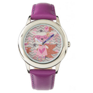 Girl Superhjälte Bunny Armbandsur