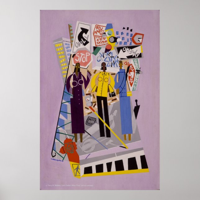 Girl-Talkin efter fem Poster (Framsidan)