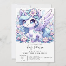 Girl Unicorn Baby Shower