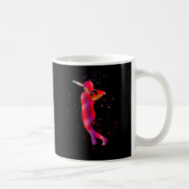 Girl vid Fladdermus Kaffemugg