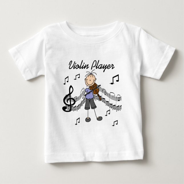 Girl Violin Player Tshirts och Gifts (Framsida)