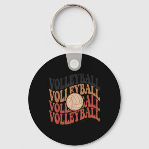 Girl Volleyball T Shirt Tonåring Women Mamma Cute Nyckelring