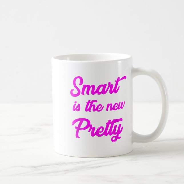 Girl Wer Shirts For Little Girls Smart Is The New  Kaffemugg (Höger)