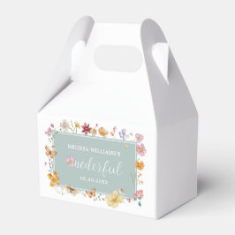 Girl Wildblommooffful 1:a Birthday Party Presentaskar