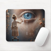 Girl Wiping Tårar Away