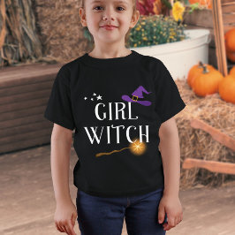Girl Witch - Family Matching Halloween T Shirt