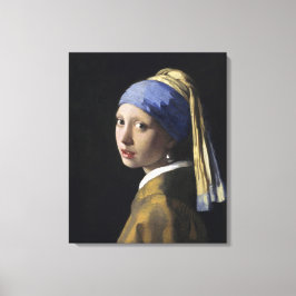 Girl with a Pearl Earring by Johannes Vermeer Canvastryck