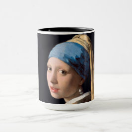 Girl with a Pearl Earring-Johannes Vermeer Small Mugg