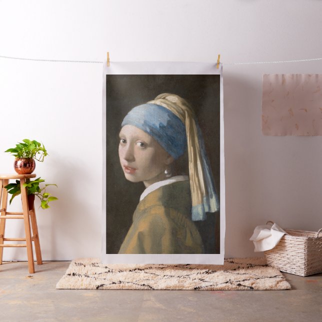 Girl with a Pearl Earring-Johannes Vermeer Tyg (In Situ)