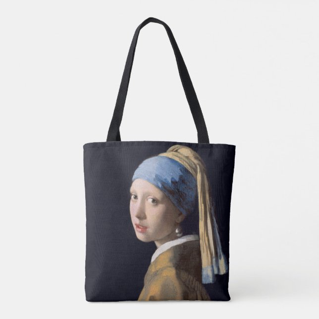 Girl with a Pearl Earring Tygkasse (Baksida)