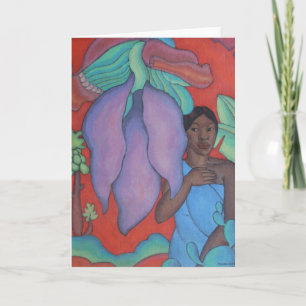 "Girl with Banana Löv" - Arman Manookian Kort
