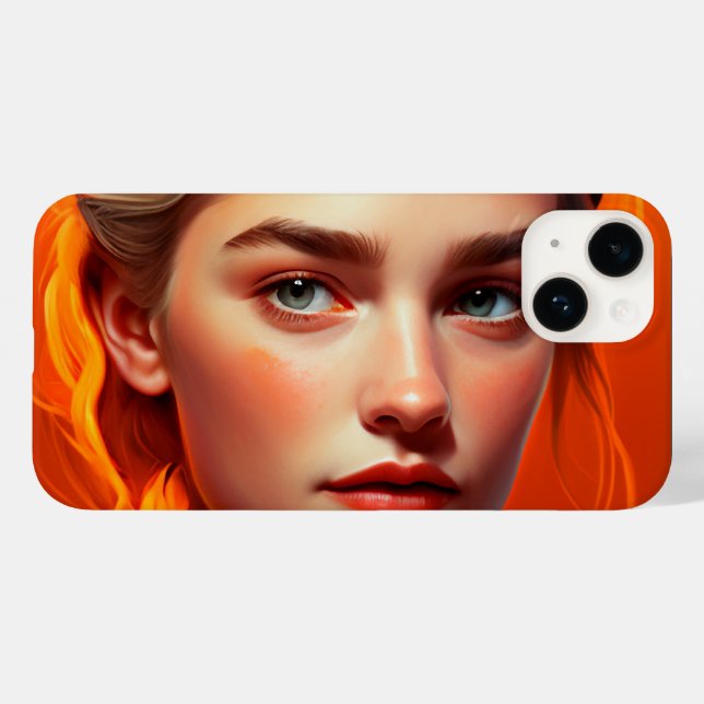 Girl with blue eyes (Baksida (horisontell))