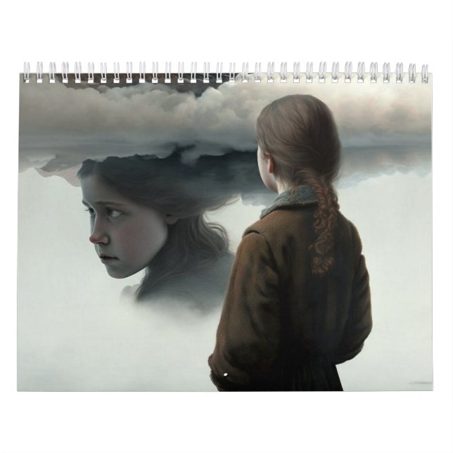Girl with clouds kalender (Omslag)