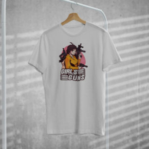 Girl with Guns Anime T Shirt
