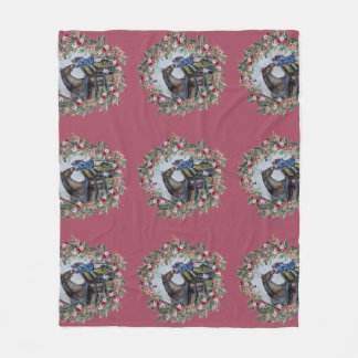 girl with jamie flowersWrapping Paper Fleecefilt