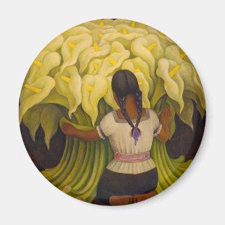 girl_with_lillies_1941.png magnet