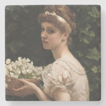 Girl with Pea Blommars (av Edward Poynter)