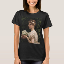 Girl with Pea Blommars (av Edward Poynter) T Shirt