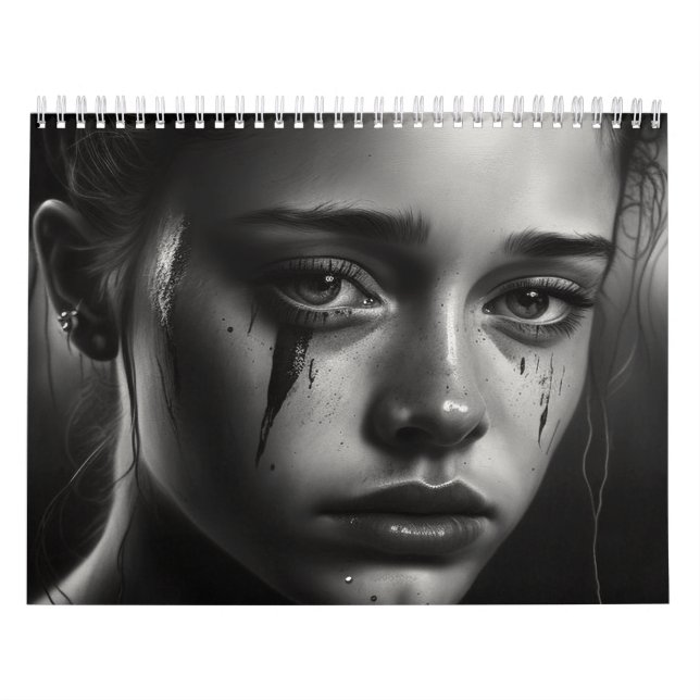 Girl with tears kalender (Omslag)
