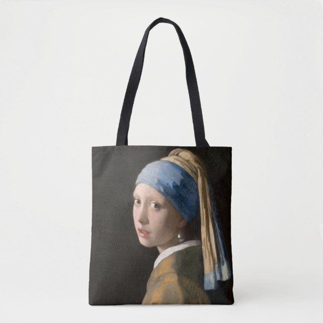 Girl with the pearl earring - Johannes Vermeer Tygkasse (Framsida)