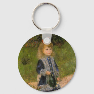 Girl with Watercan by Renoir Nyckelring