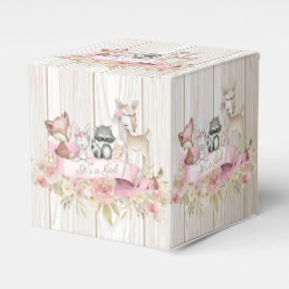 Girl Woodland Baby Shower Presentaskar