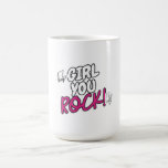 Girl You Sten Empowerment Quote Shirt Kaffemugg<br><div class="desc">Visa ditt starka förtroende med den här T-shirt-tröjan "Girl You Sten"! Med en djärv och kraftfull perfekt för starka,  oberoende-kvinnor och -flickor. Underbar för daglig motivation,  att ge din bestie eller att fira flickmakt med stil och attityd. Sten din dag med den här upplyftningen och trendigets påstående-garanti.</div>