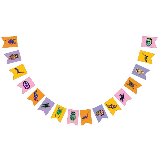 Girlande für Halloween Vimplar (Alla)