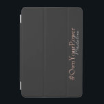 Girlboss Empowerment Gift - Personalized Name  iPad Mini Skydd<br><div class="desc">Elevate your tech with confidence. This sleek #OwnYourPower iPad Smart Cover combines functionality with fearless style. Featuring a motivational message and your custom name, it’s perfect for girlbosses, students, creatives, and anyone owning their power on the go. 🔒 Magnetic smart cover with auto sleep/wake 🎨 Personalized with your name 💼...</div>
