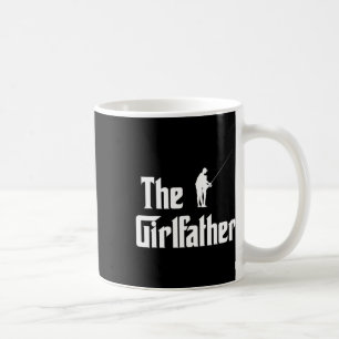 Girlfadern Pappa i Girl Fishing Far och Kaffemugg