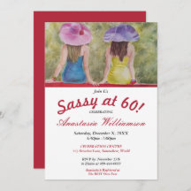 GIRLFRIEND BESTIES SÄGER VID 60-PARTSINBJUDANDEN