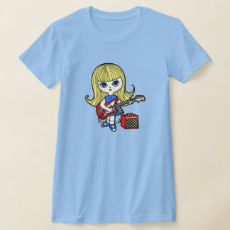 GirlieWear Gitarrflicka T Shirt