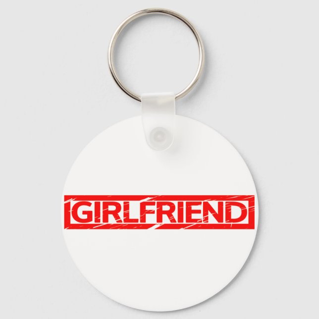 Girlkompis Frimärke Nyckelring (Framsida)