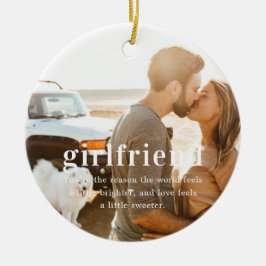 Girlkompis | Sentimental Photo Keepsakjulen Julgransprydnad Keramik