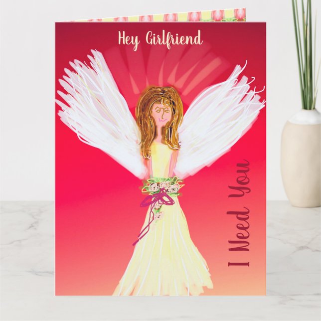 Girlkompis, ska du vara min bridesmaid kort (Framsida)