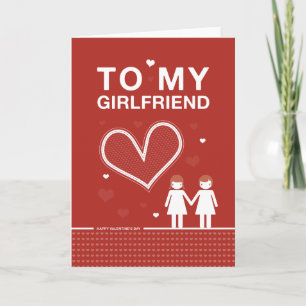 Girlkompis Valentines dagskort Helgkort