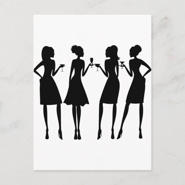 Girlkompisar Vykort (Framsida)