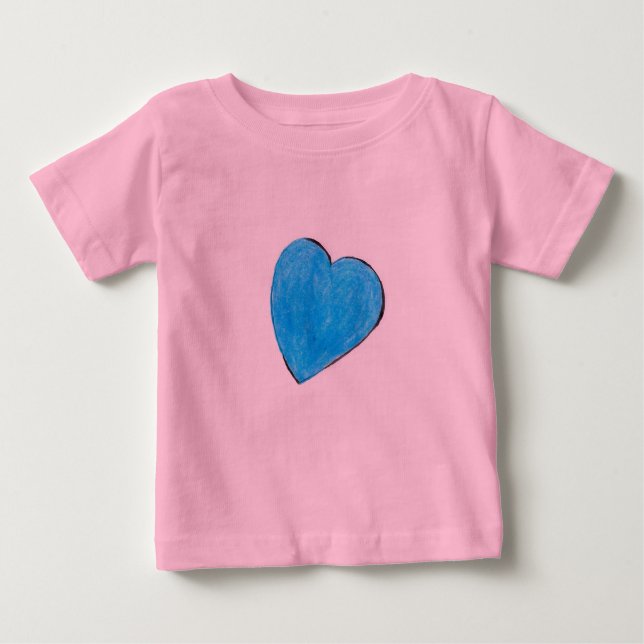 GirlLovesBlue Tee Shirt (Framsida)