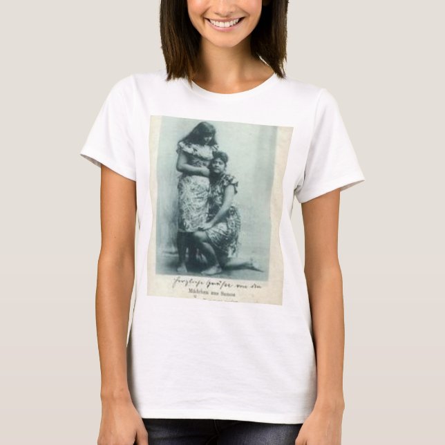 Girls%20from%20Samoa%20real-photo-postcard%20-1 T-shirt (Framsida)