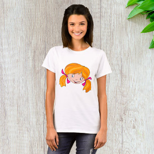 Girls Ansikte T Shirt