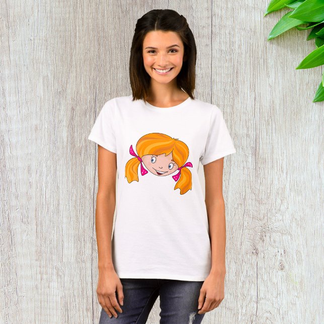Girls Ansikte T Shirt (Skapare uppladdad)