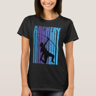 Girls Archery Birthday Theme Archer Fläkt Practice T Shirt