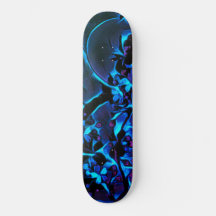Girls Asian Inspired Blue Black Cherry Blommar