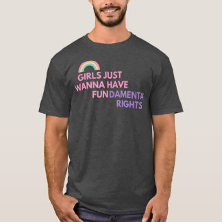 GIRLS BARA WANNA HAR GRUNDLÄGGANDE HÖGER T SHIRT