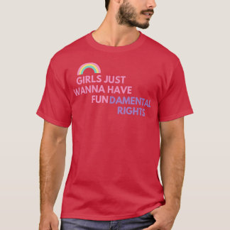 GIRLS BARA WANNA HAR GRUNDLÄGGANDE HÖGER T SHIRT