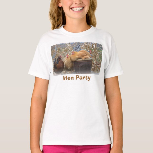 Girl's Basic T-Shirt (Framsida)