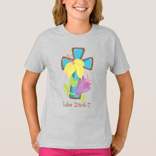Girls BasicT-Shirt T-Shirt (Framsida)